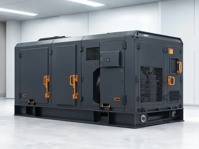 Industrial standby generator featured product
